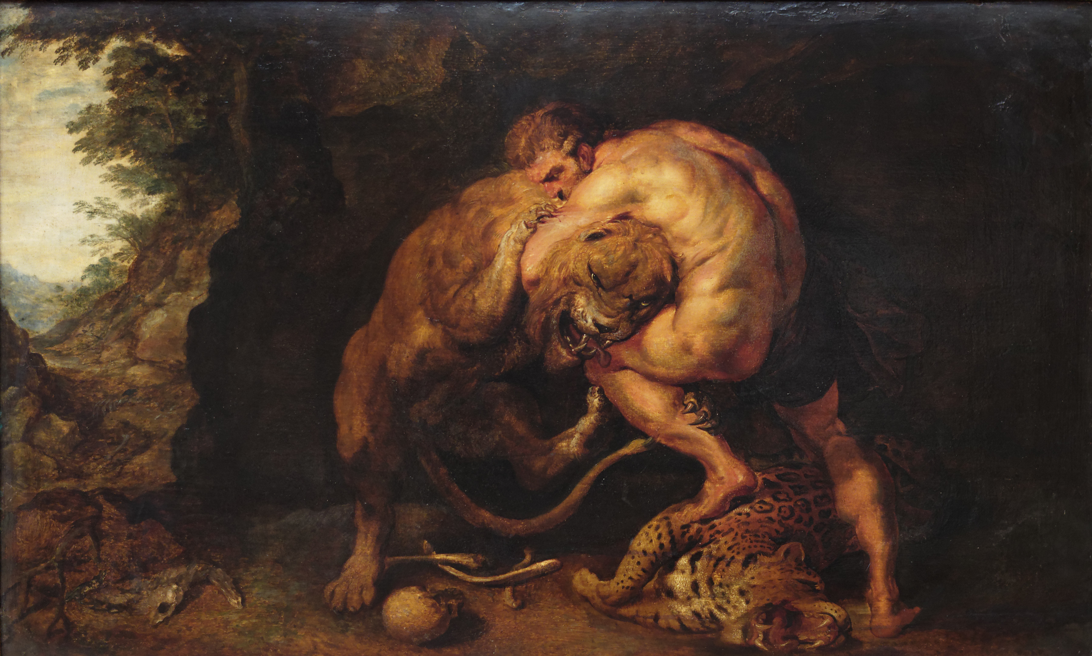 Pieter Paul Rubens - Heracles and the Nemea Lion - 1620-40 CE.jpg
