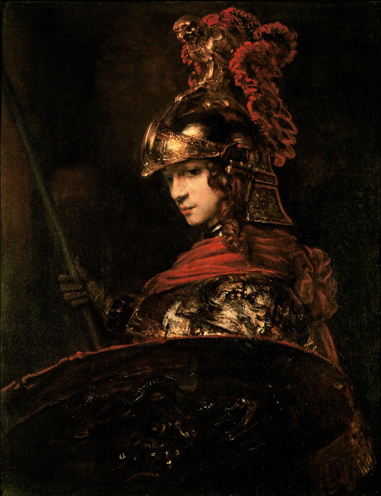 Rembrandt Harmenszoon van Rijn - Pallas Athenan - 1657 CE.jpg